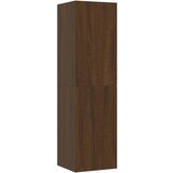 Maison Chic Stenska TV omarica - TV stojalo - Televizijska omarica rjav hrast 30,5x30x110 cm, (21699472) Cene