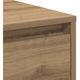 Noćni ormarić umjetni hrast 45x34x44 5 cm konstruirano drvo | shoptok.hr