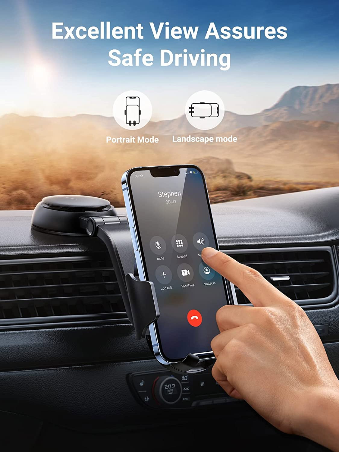 Ugreen držač za telefon u automobilu 20473 | shoptok.hr