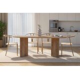 Hanah home Blagovaonski stol u dekoru hrasta 90x200 cm Sabella – Cijene