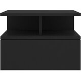  noćni ormarić crni 40 x 31 x 27 cm konstruirano drvo | shoptok.hr