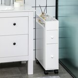 HOMCOM Kopalniška omara MDF 16D x 49,5Š x 66V cm Bela, (5000279368) | Shoptok.si