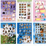 Album naljepnica za pasmine pasa s 800 sjajnih mat naljepnica | shoptok.hr