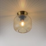  13574-27 - plafonsko svetlo nami 1xE27/25W/230V prečnik 20 cm zlatno/bež | Eponuda.com