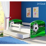 ACMA Dječji krevet s motivom, bočna bijela + ladica 180x80 cm - 14 Goal Cijene