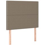  Krevet s oprugama i madracem smeđesivi 90x200 cm od tkanine | shoptok.hr