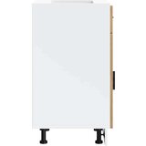 vidaXL Kuhinjska osnovna omarica Porto artisan hrast inženirski les | Shoptok.si