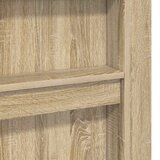  Okvir kreveta na kat s stolom Sonoma hrast 90 x 200 cm | shoptok.hr