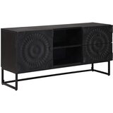 TV ormar s ladicama s policom s pohranom Crna 105 x 30 x 54 cm | Eponuda.com