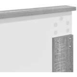  Konstrukcija postelje z vzglavjem Siva Sonoma 150 x 200 cm, (5000103300) | Shoptok.si