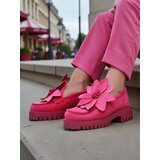 Resti Eco suede women's loafers with Floverse flower | ePonuda.com