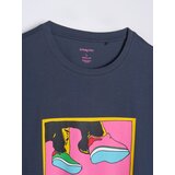 Sinsay Pamučna majica s kratkim rukavima sa skaterskim motivom | shoptok.hr