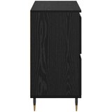 Ormarić za pohranu 3 pcs Crni hrast 60 x 35 x 70 cm | shoptok.hr