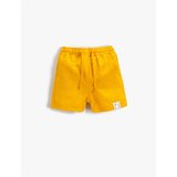 Koton Shorts - Yellow - Normal Waist | shoptok.hr