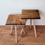 Hanah home set klub stočića 2Shp425, 2 komada, Boje hrasta | ePonuda.com