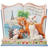 Jim Shore Disney - Aristocats Storybook Figurine Cene