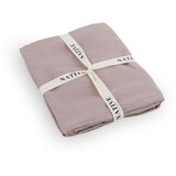 Native Natural Prašno rožnata enojna lanena posteljnina 135x200 cm Blush – Cene
