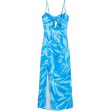 Bershka Poletna obleka modra / turkizna | Shoptok.si