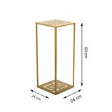  Stalak za cveće 60x24 cm zlatne boje | Eponuda.com