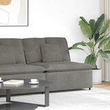  Modularni Sofa Centralni Modul s Jastucima Svijetlosivi 100 cm | shoptok.hr