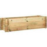 vidaXL Povišena vrtna gredica za povrće impregnirana borovina 120 cm | shoptok.hr