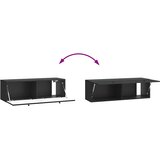 TV ormar za zid Zidne Crna 98 x 31 x 30 cm Konstruirano drvo | shoptok.hr