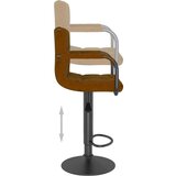  Barski stolček rjav žamet, (20967954) | Shoptok.si