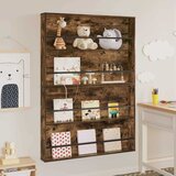  Polica za časopise Zidne 2 pcs Dimljeni hrast 100 x 12 x 70 cm | shoptok.hr