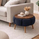 Atelier Del Sofa Papatya - Anthracite Anthracite Side Table | Eponuda.com
