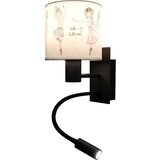 Brilagi LED Flex. lampa BOBO 1xE27/25W/230V + LED/3W crna/bela/ružičasta/baletke | Eponuda.com
