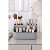 Aberto Design organizator za šminku papatya, 11,8x18x10,7 cm, sivi Cene