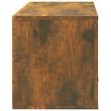  Zidni ormarić za cipele boja hrasta 70 x 35 x 38 cm od borovine | shoptok.hr