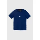 Adidas Otroška kratka majica mornarsko modra barva