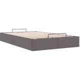  Otomanski okvir kreveta bez madraca sivi 120x190cm umjetne kože | shoptok.hr