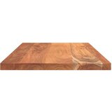 Stolna ploča 100x60x3 8 cm pravokutna od masivnog drva bagrema | shoptok.hr