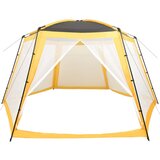 Šator za bazen od tkanine 590 x 520 x 250 cm žuti | shoptok.hr