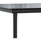 vidaXL 7-dijelni vrtni blagovaonski set s jastucima crno | shoptok.hr