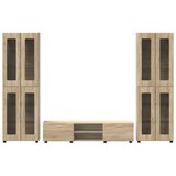  Set TV komoda FLORIN 3 kom. Sonoma hrast Konstruirano drvo | shoptok.hr