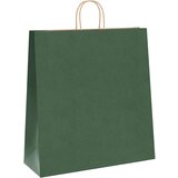  Papirnate vrečke 250 kosov z ročaji zelene barve 45x17x48 cm, (5000160950) | Shoptok.si