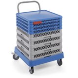  Voziček za Košare Pomivalnega Stroja z Ročajem, 575x545x920mm | Shoptok.si