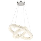 Globo Globo 67387-60 - LED prigušiva visilica na sajli LAUREL LED/60W/230V prozirna + daljinski upravljač | Eponuda.com