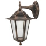 Arte ILLUMINA šestougaona zidna baštenska svetiljka E27, IP44, bronza 154-55127 Cene