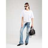 Armani Exchange Majica zlatna / srebro / bijela | shoptok.hr