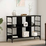 vidaXL s pohranom Crna 102 x 32 x 73.5 cm Konstruirano drvo Cijene