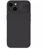 Nillkin maska cam shield silky za iphone 15/ crna