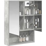  Kupaonski ormar s ogledalom Betonski sivi 50 x 14,5 x 70 cm | shoptok.hr
