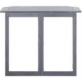 vidaXL Zložljiva balkonska mizica 90x50x74 cm trden akacijev les, (20580766) | Shoptok.si