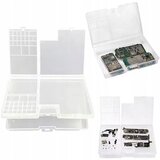 Rosfix DVONIVOJSKI ORGANIZATOR ZA KOMPONENTE – PROZOREN, PP MATERIAL, 180×115×35 MM, 150 G | ZA ELEKTRONIKO, (5000036410) | Shoptok.si