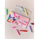 Sinsay Božićni kreativni set: bojanka s naljepnicama i flomasteri 7 pack | shoptok.hr