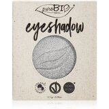puroBIO cosmetics Kompaktno sjenilo za oči REFILL - 23 Argento (svetljucava) REFILL | shoptok.hr